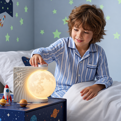 Dawn simulator alarm clock