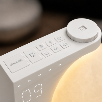 Dawn simulator alarm clock